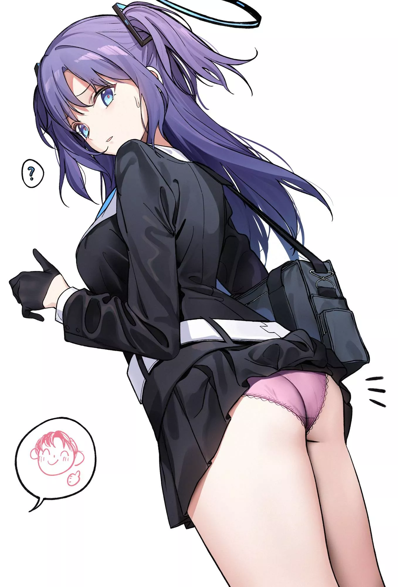 Sensei loving the view from here [Blue Archive] (NakamuraRohane)