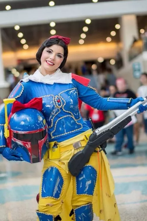 Snowba Fett cosplay