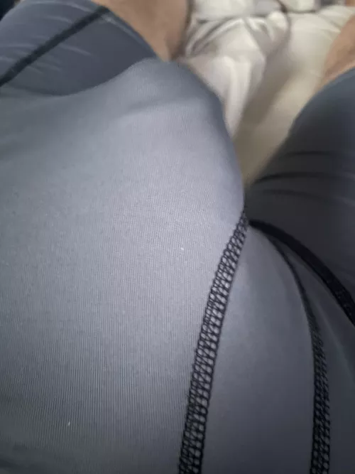 Suspected you were staring but the lip bite confirmed it.