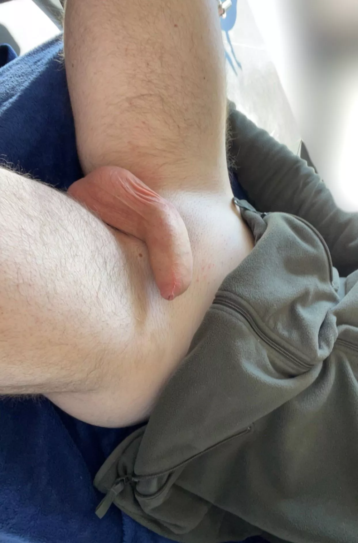 Thick thighs and thick soft cock