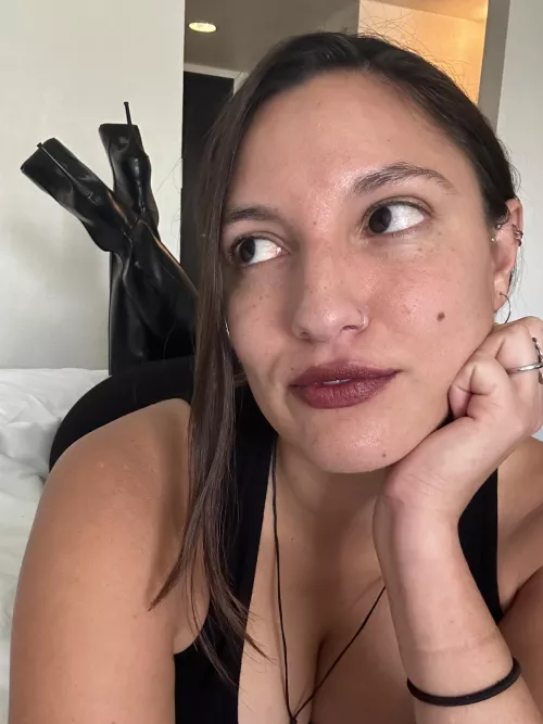 Thinking of new ways to torture you. Being a hot bully is so fun. ❤️