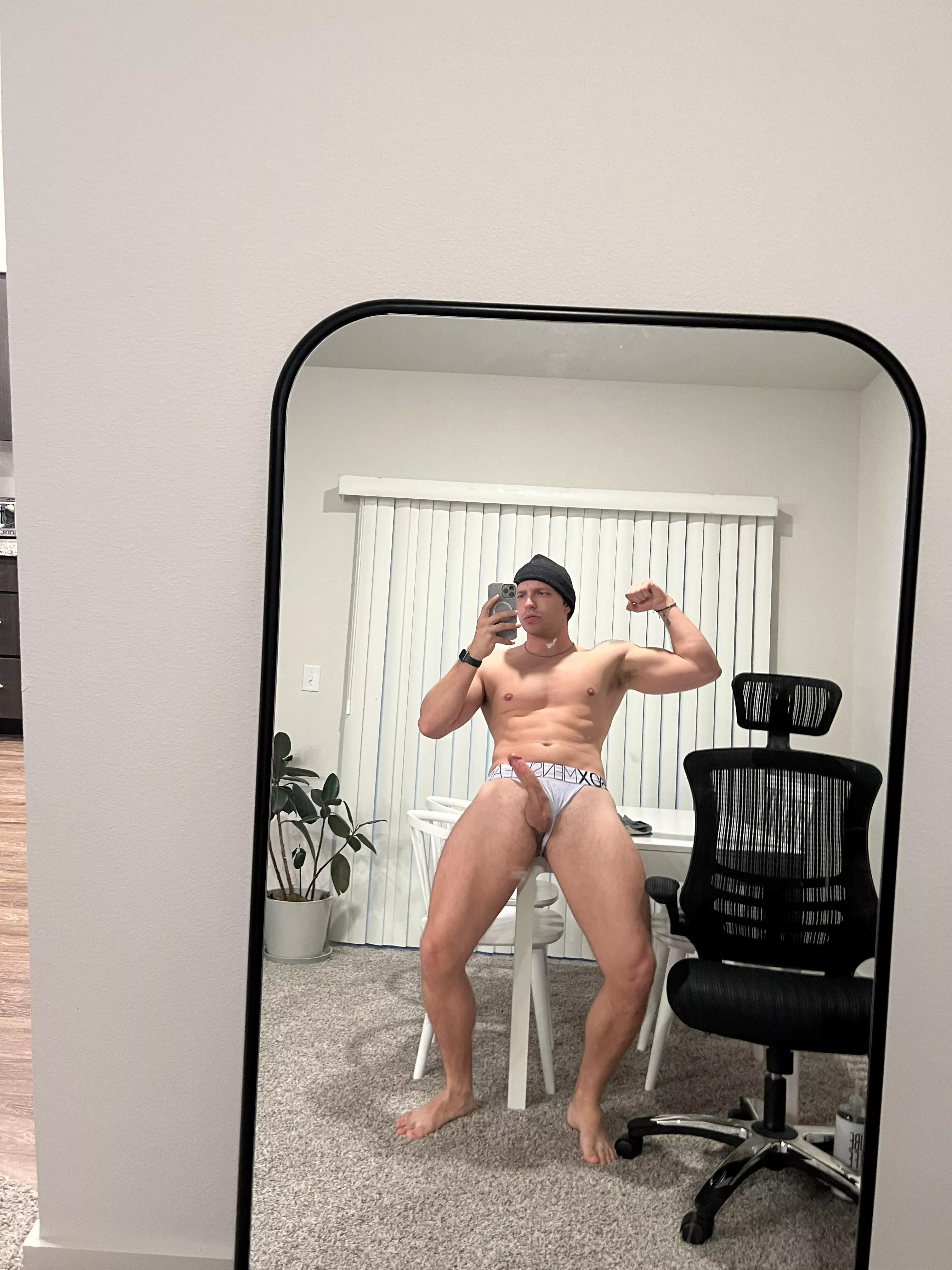 This is how you wear a jockstrap, right