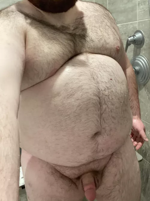 Took a couple pictures in the shower after work🤫