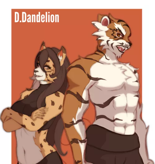 Took a stab at doodling some furries for the first time!