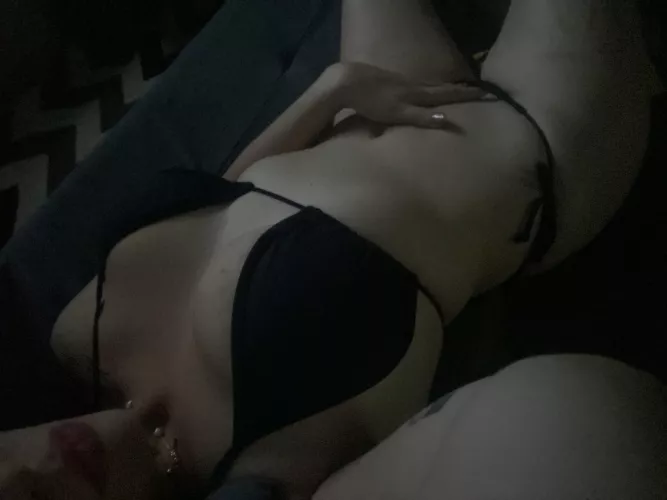 Waiting for you to rip my clothes and fuck me