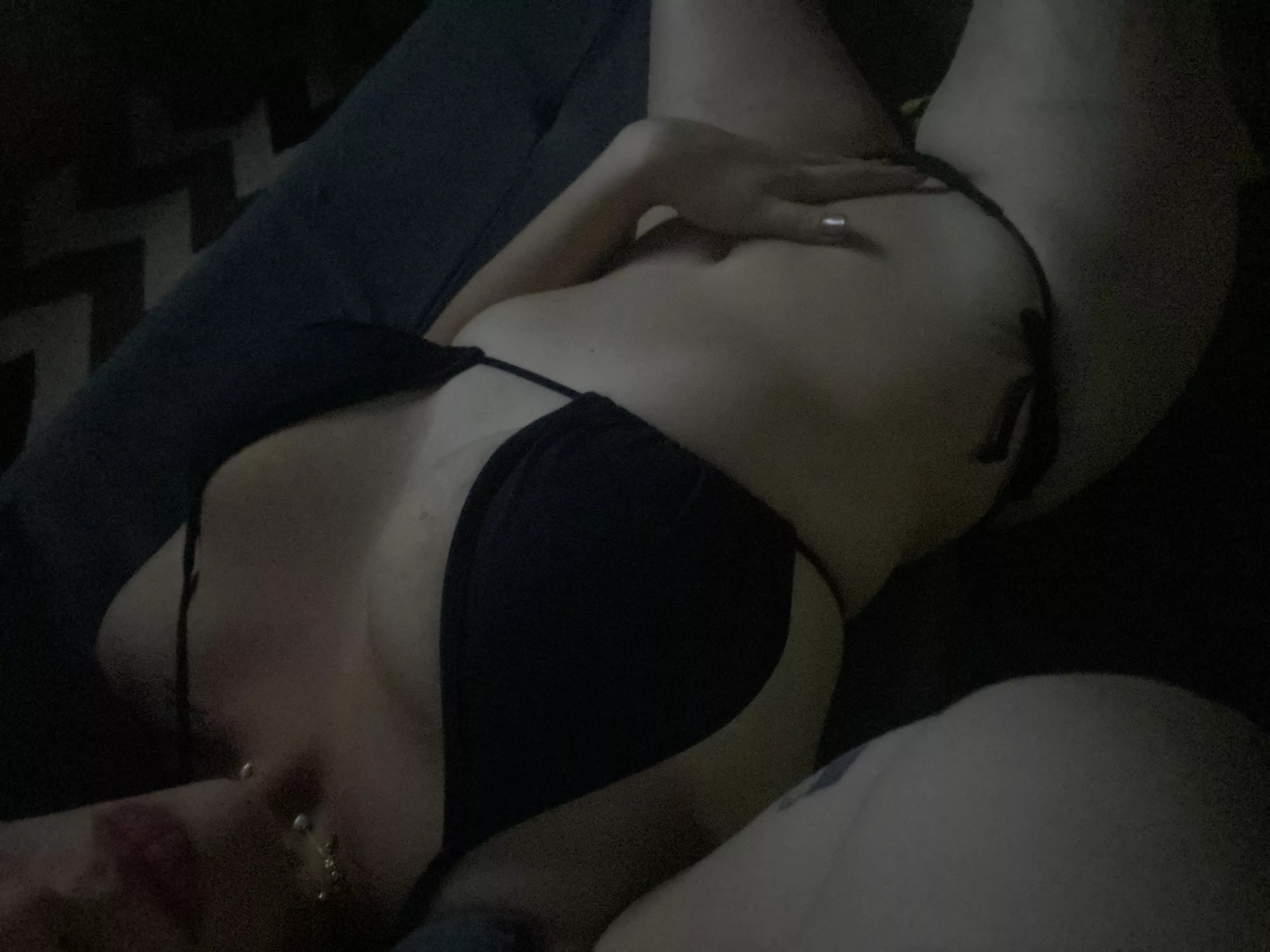 Waiting for you to rip my clothes and fuck me