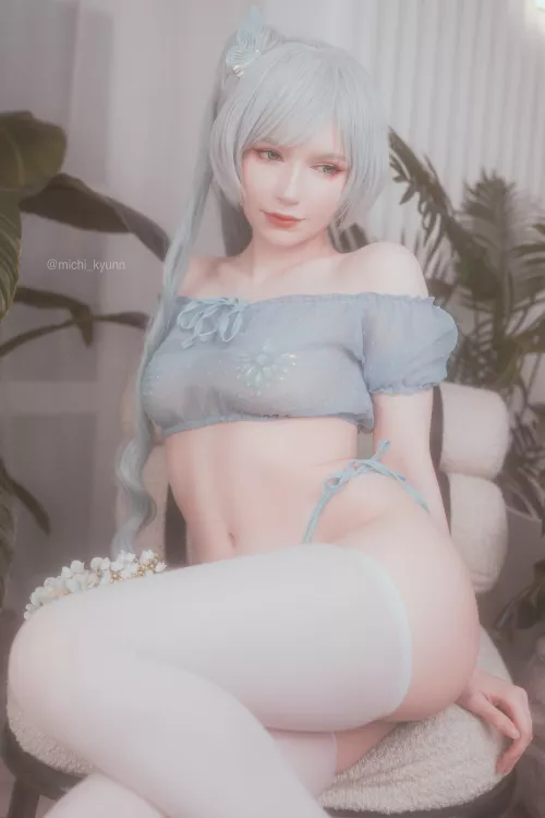 Weiss Schnee from RWBY by michi_kyunn