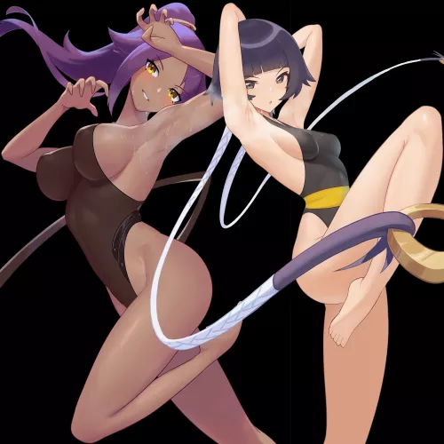 Yoruichi and Soifon (JDPR)