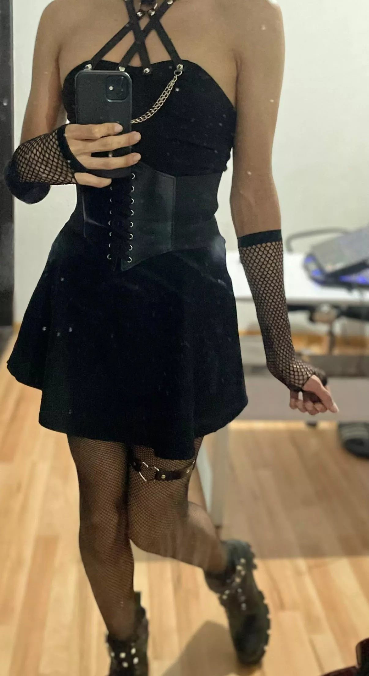 You get home and you’re son is dress up like tho, what you do?