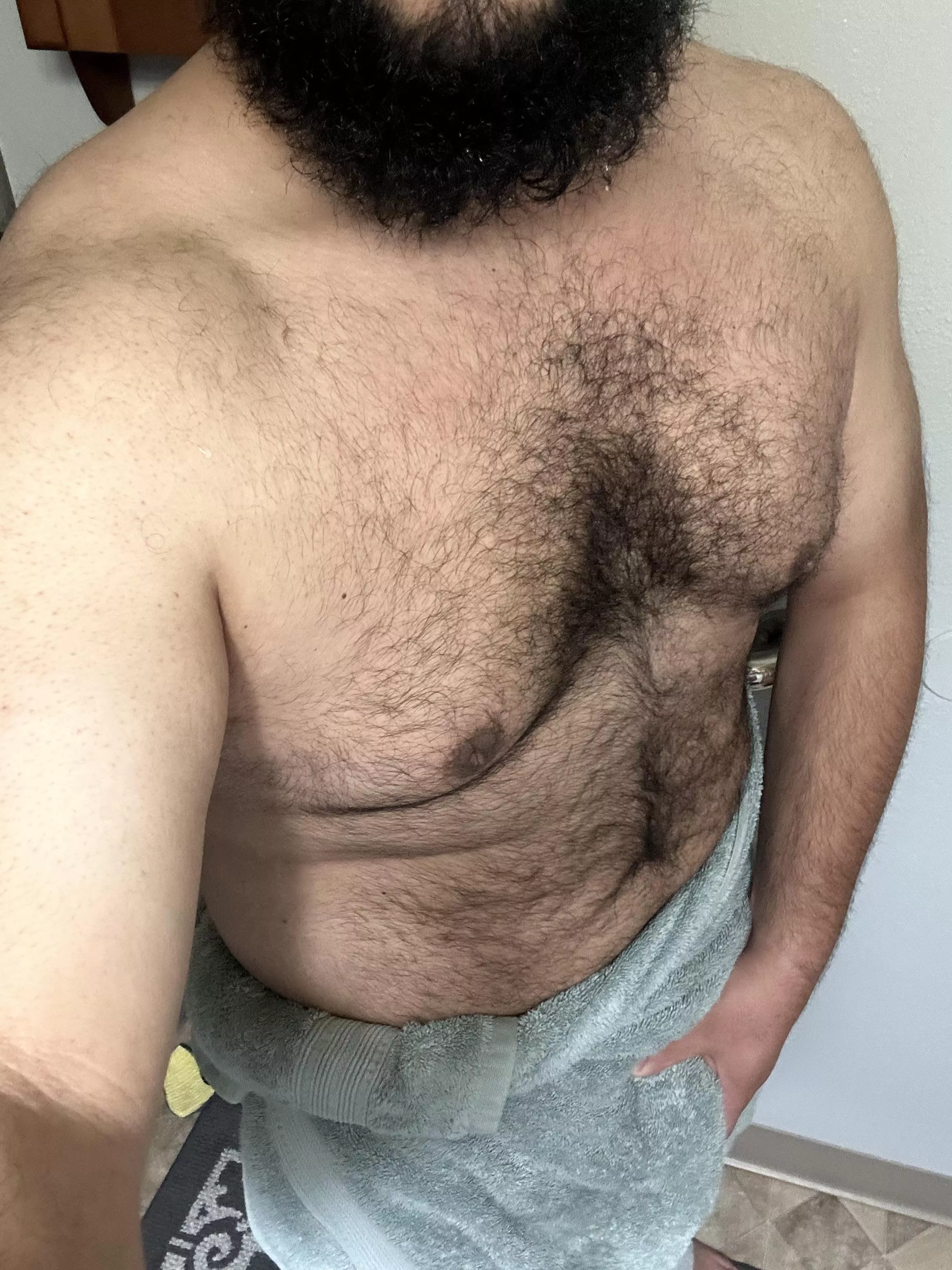 [30] help me dry off?