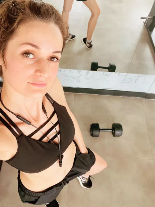 39 year old mama at the gym