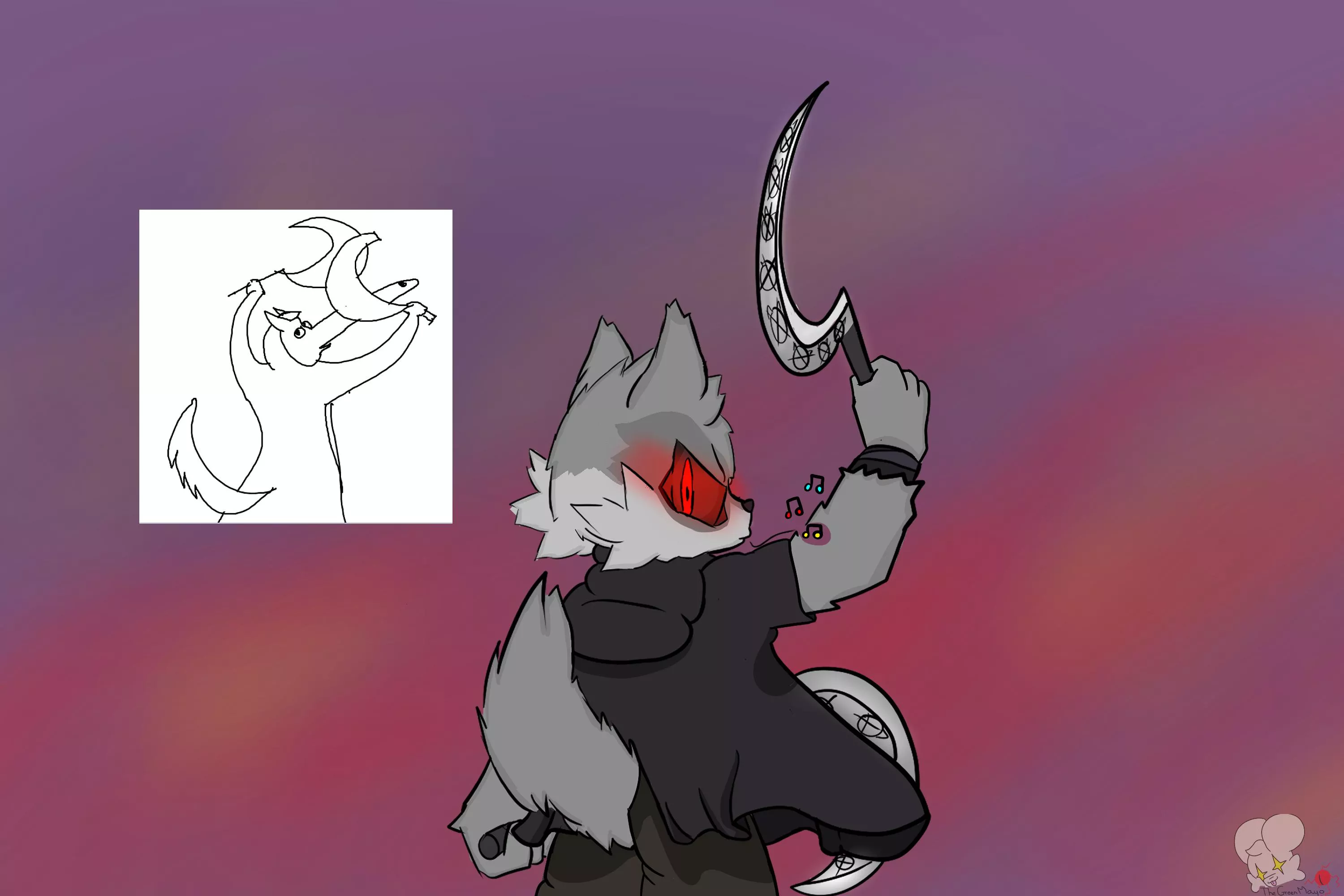 A drawing requested by someone in Discord.