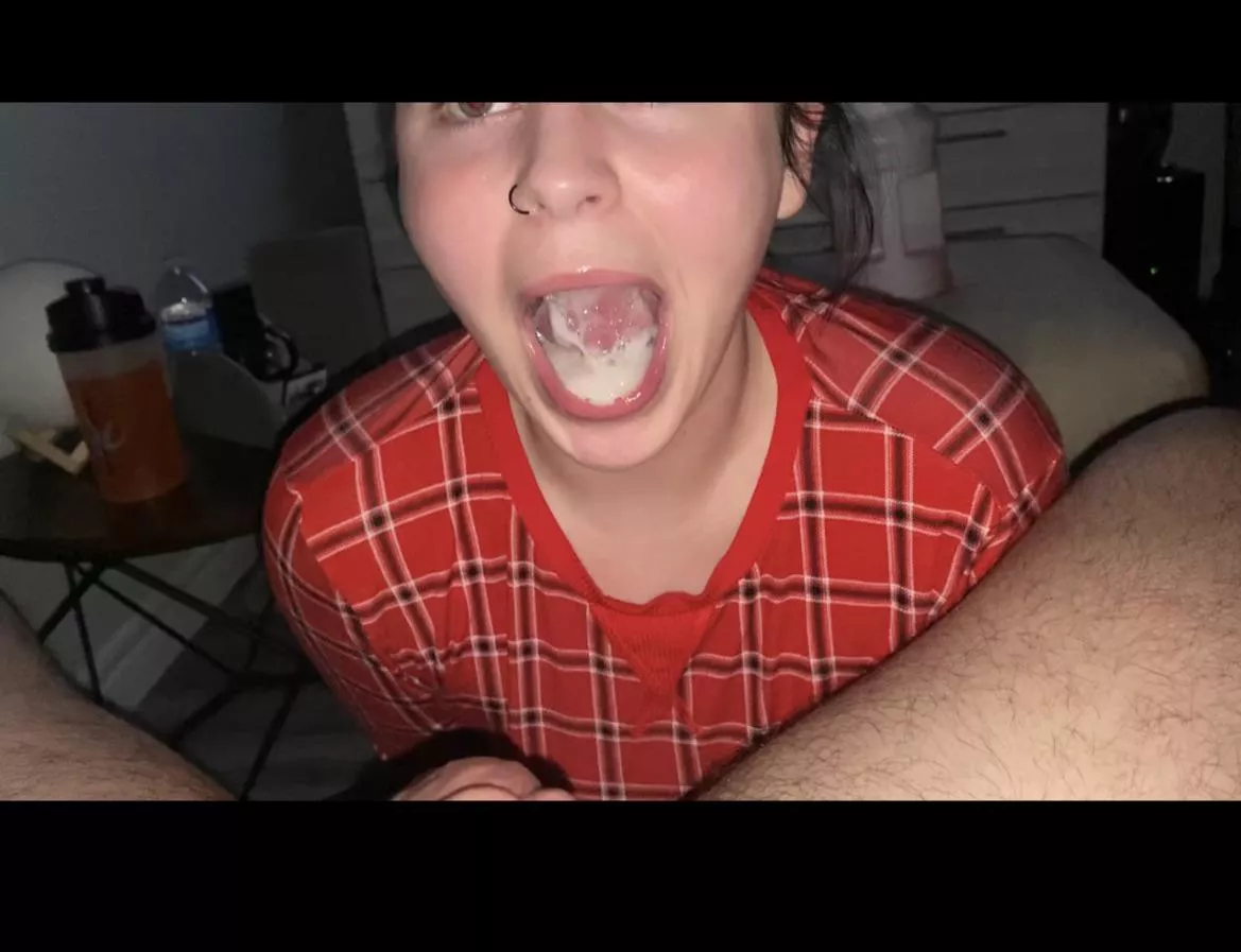 A huge yummy load saved up just for me ❤️☺️