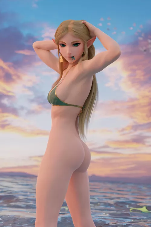 Beach day with Zelda (Splunkworks)