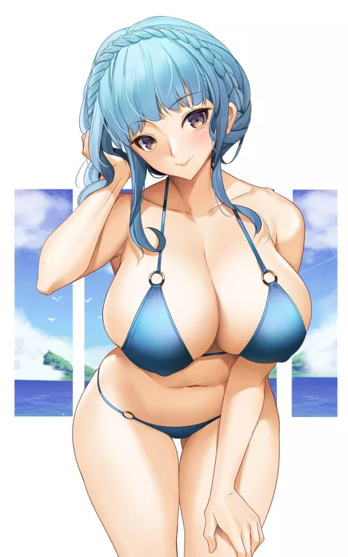 Bikini Marianne (By @__tony_g) [Commission]