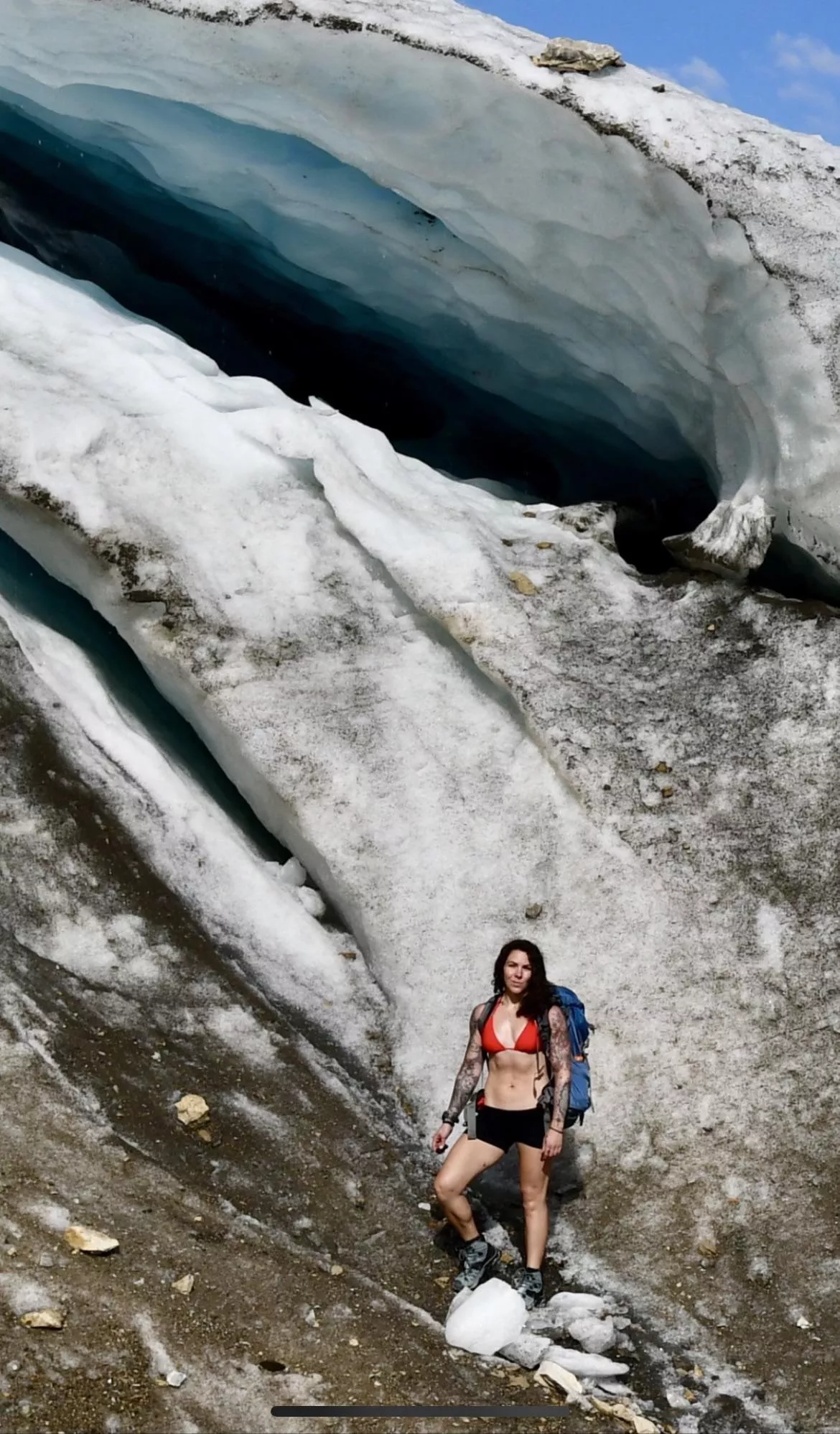 Bikinis and glaciers;)