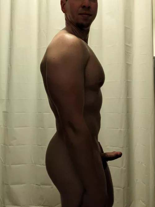 clean me up in the gym shower