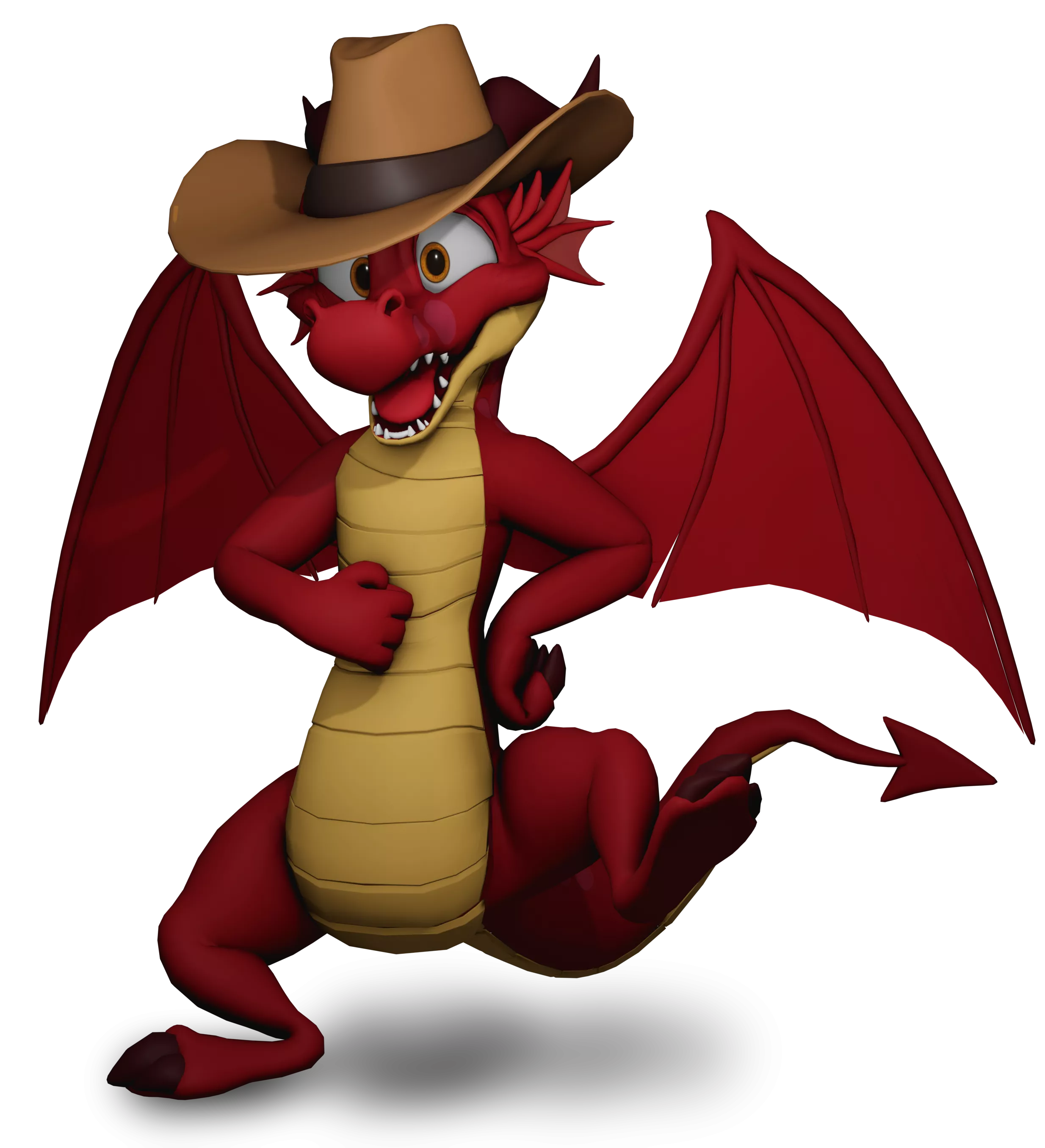 Cowboy Henry in 3D (Model by me)
