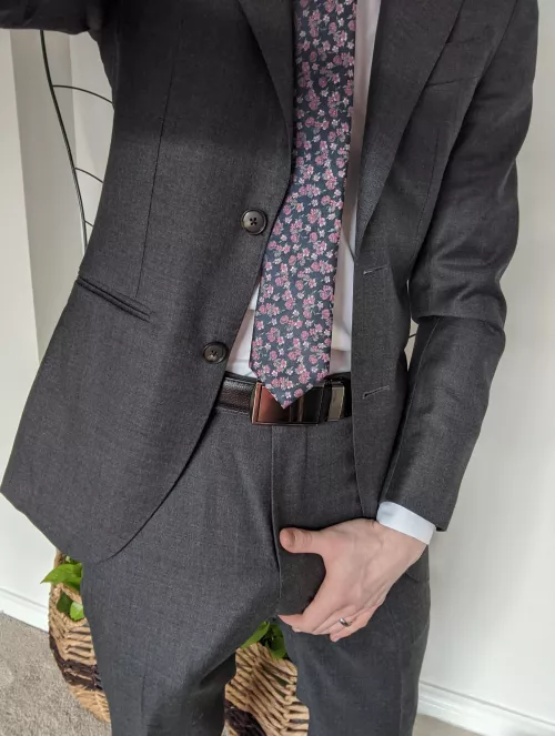 Do y'all like suit bulges?