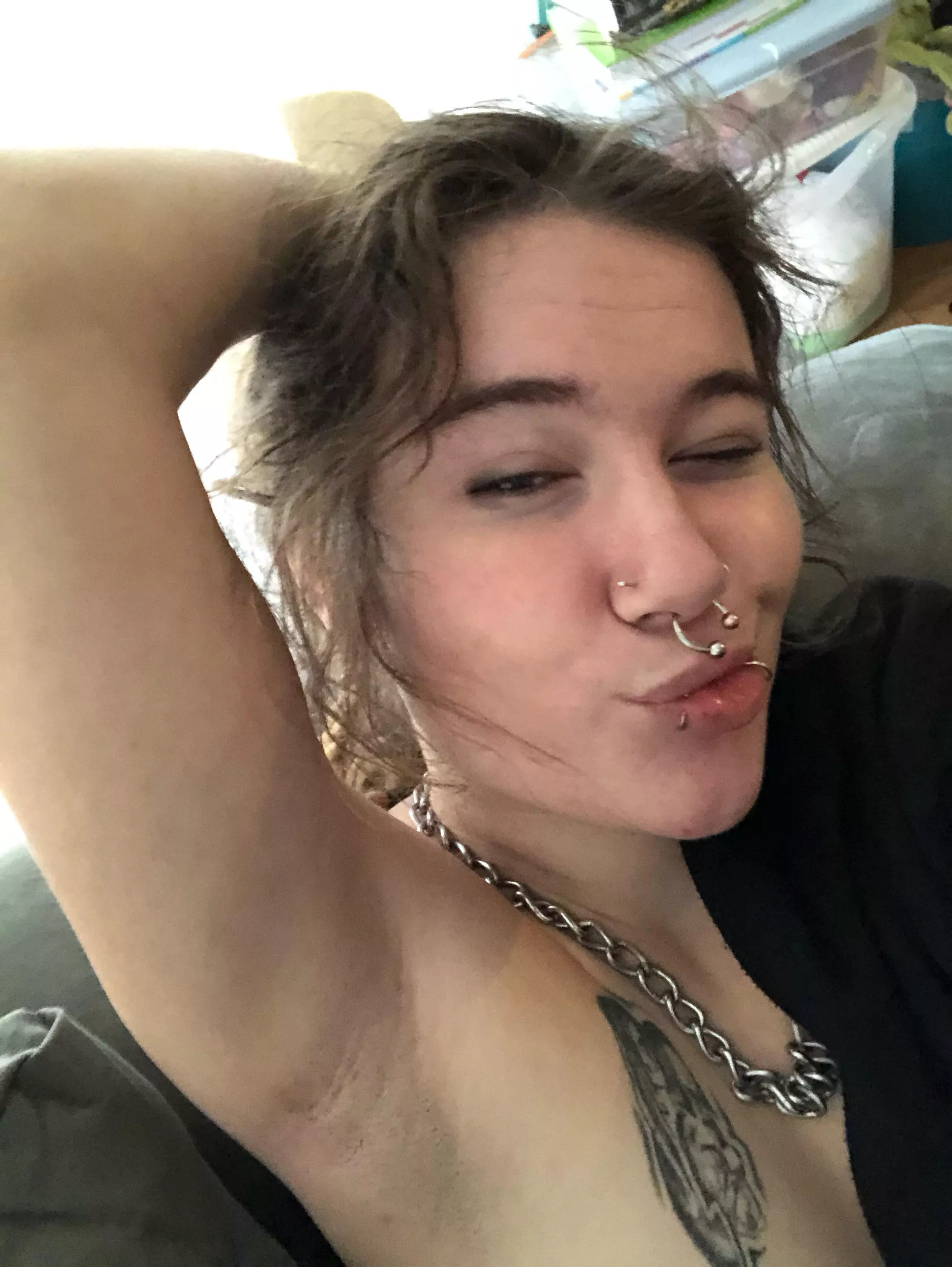 Don’t you hate when u forget to put deodrent on and sweat in your sleep