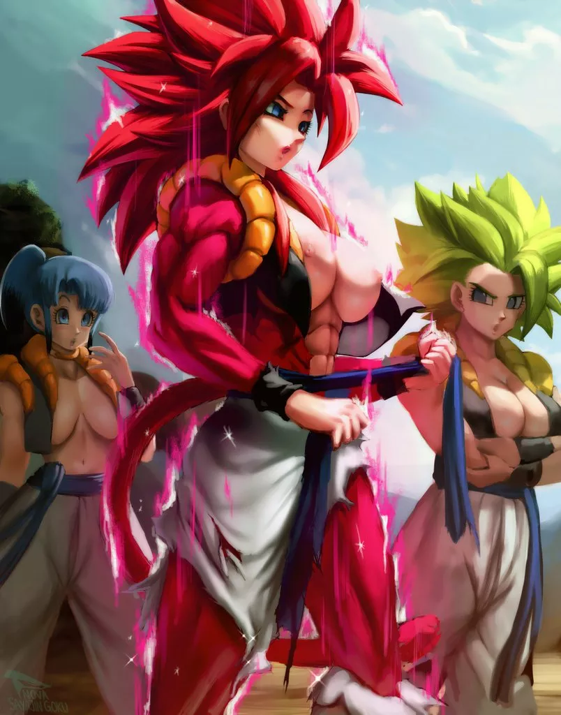 Fem Gogeta SSJ4 Limit Break (NovaSayajinGoku) [Dragon Ball]