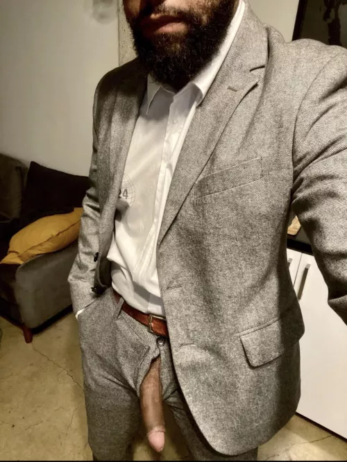 First i handle business in the office, then i handle business in bed.