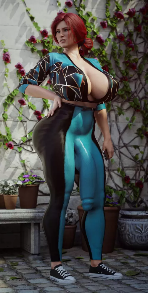 Get on your knees and beg her to whip it out