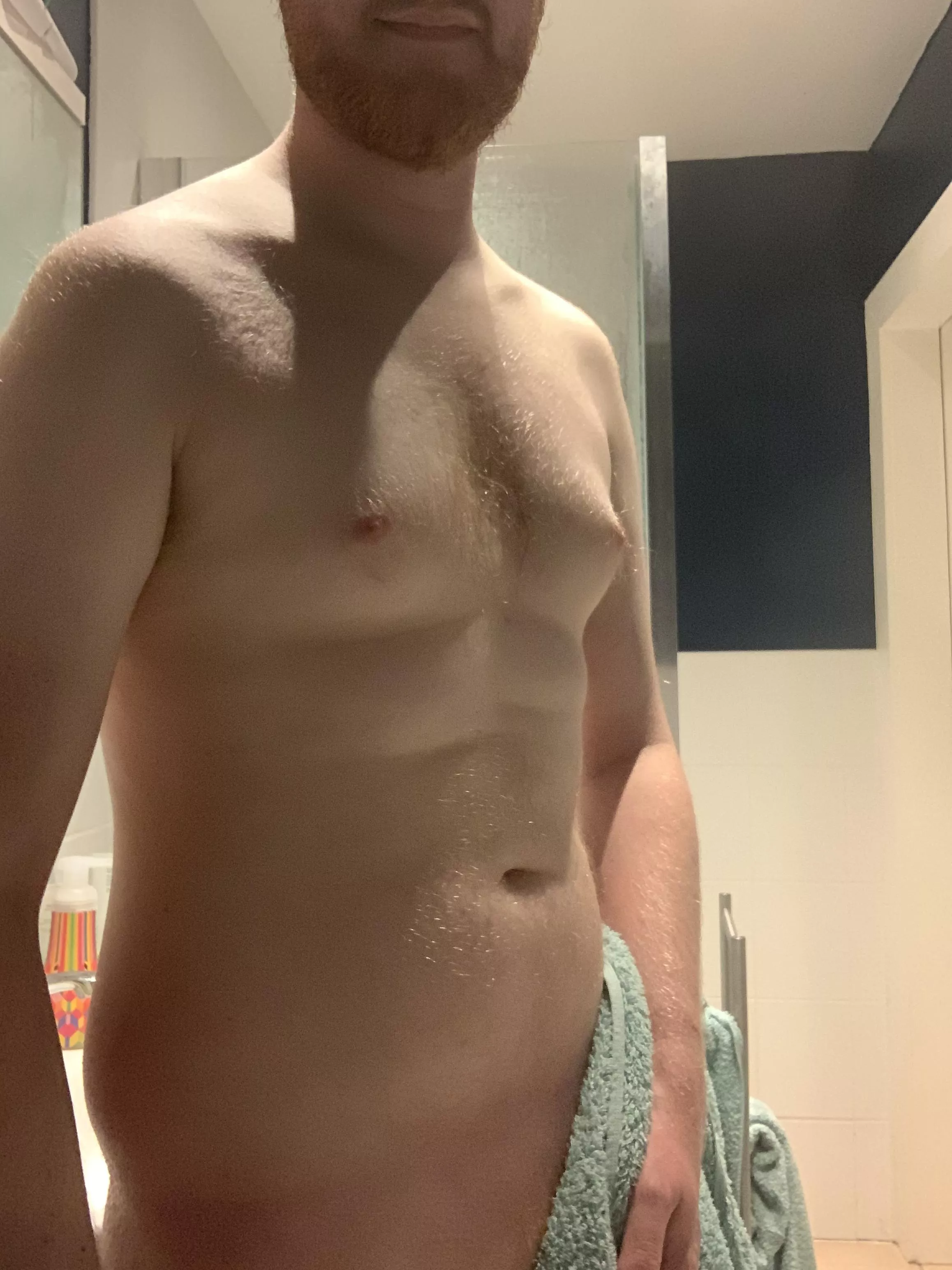 Getting clean before getting dirty