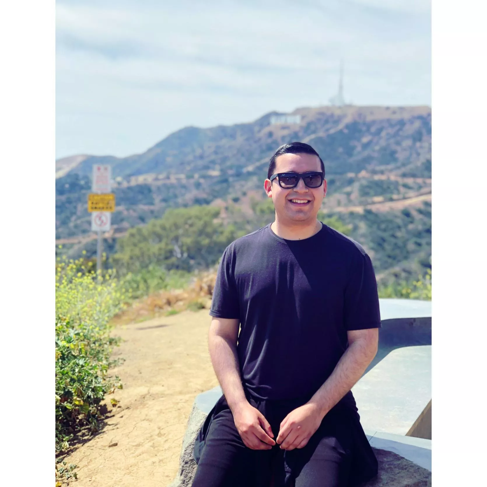 Hey just enjoying the views :)