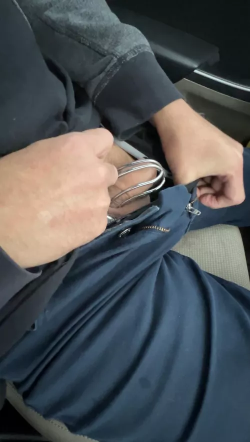 I keep My Husband locked and chaste 24/7/365. Keeps him very Submissive