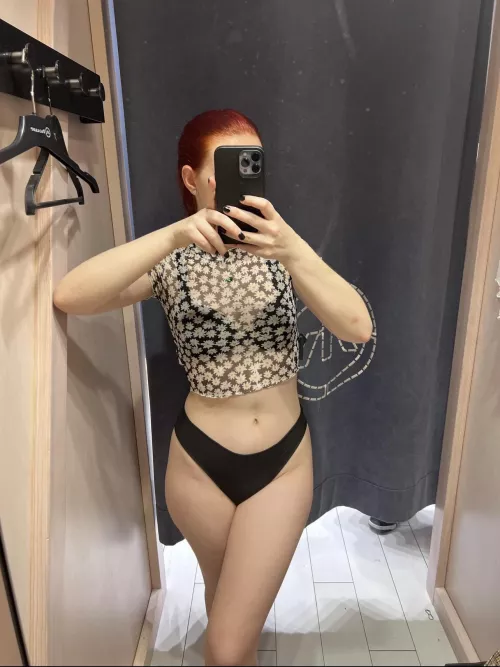 I love sheer clothes 🖤