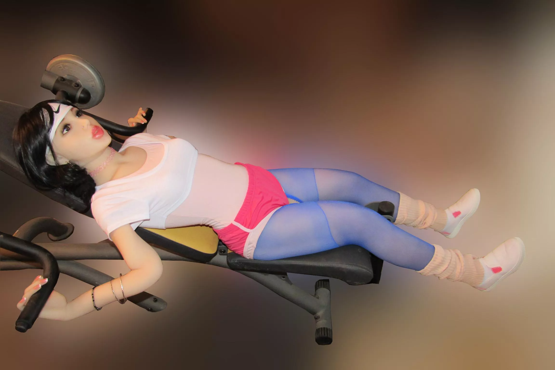 I showed Nicole a fitness advert from the 80's. Two days later, there's Amazon box on my porch...