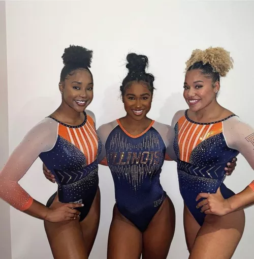 Illini gymnast baddies