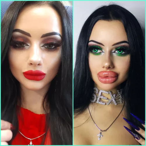 I’m 18 on the left, 3 cc . Right one is 21 and 24cc