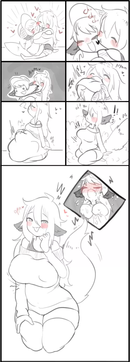 {Image} Mint becomes GOOD doggo! (COMIC) By Lofis