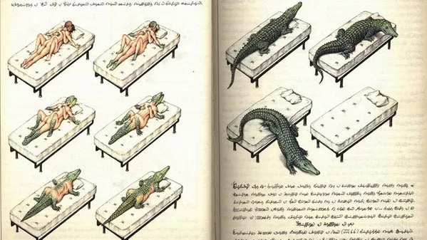 is this what this subreddit thinks sex is? (Codex Seraphinianus)