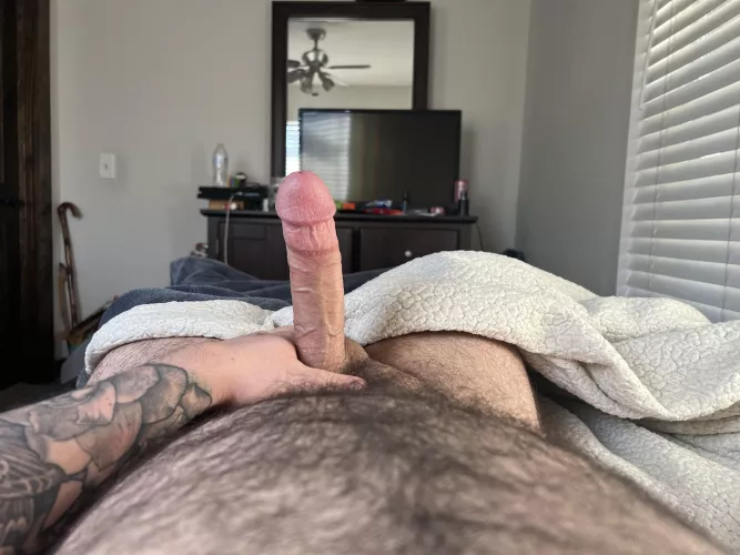 Just chilling before work