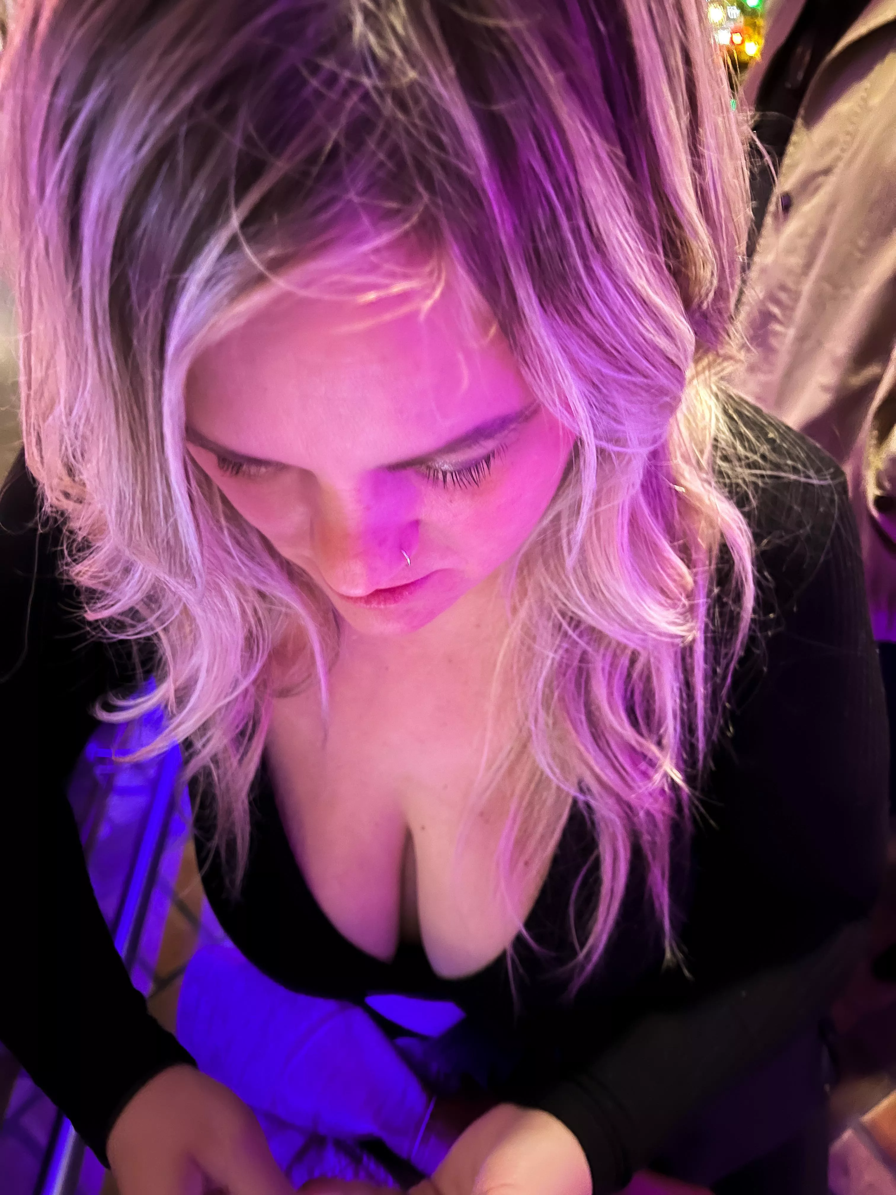 Just enjoying a night out!