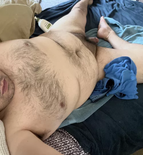 Just hangin out, strokin. DMs welcome