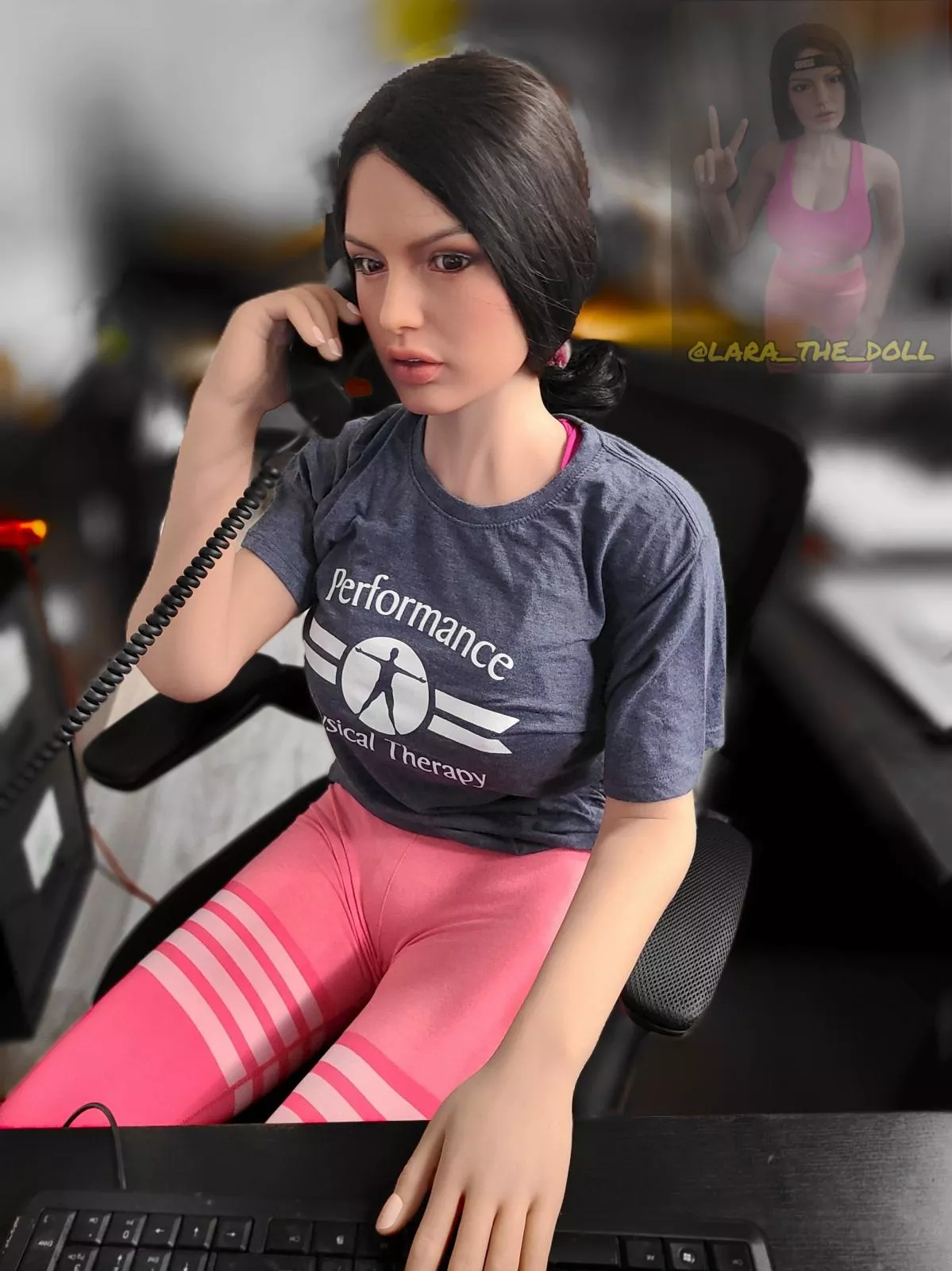 Lara is more successful than a lot of the people I went to school with.