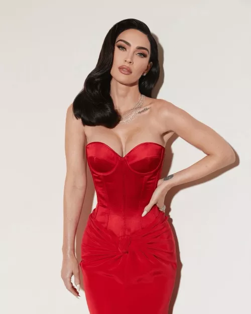 Megan Fox for Clive Davis’ pre-Grammy party