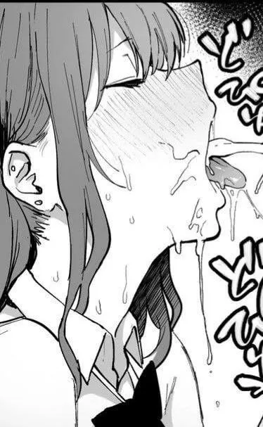 Mono 1girl, bangs, blush, bowtie, close-up, closed eyes, collared shirt, cum in mouth, ear piercing, earrings, ejaculation, face, foreign sfx, from side, hair behind ear, hair between eyes, light hair, long hair, open mouth, projectile cum, sidelocks, st