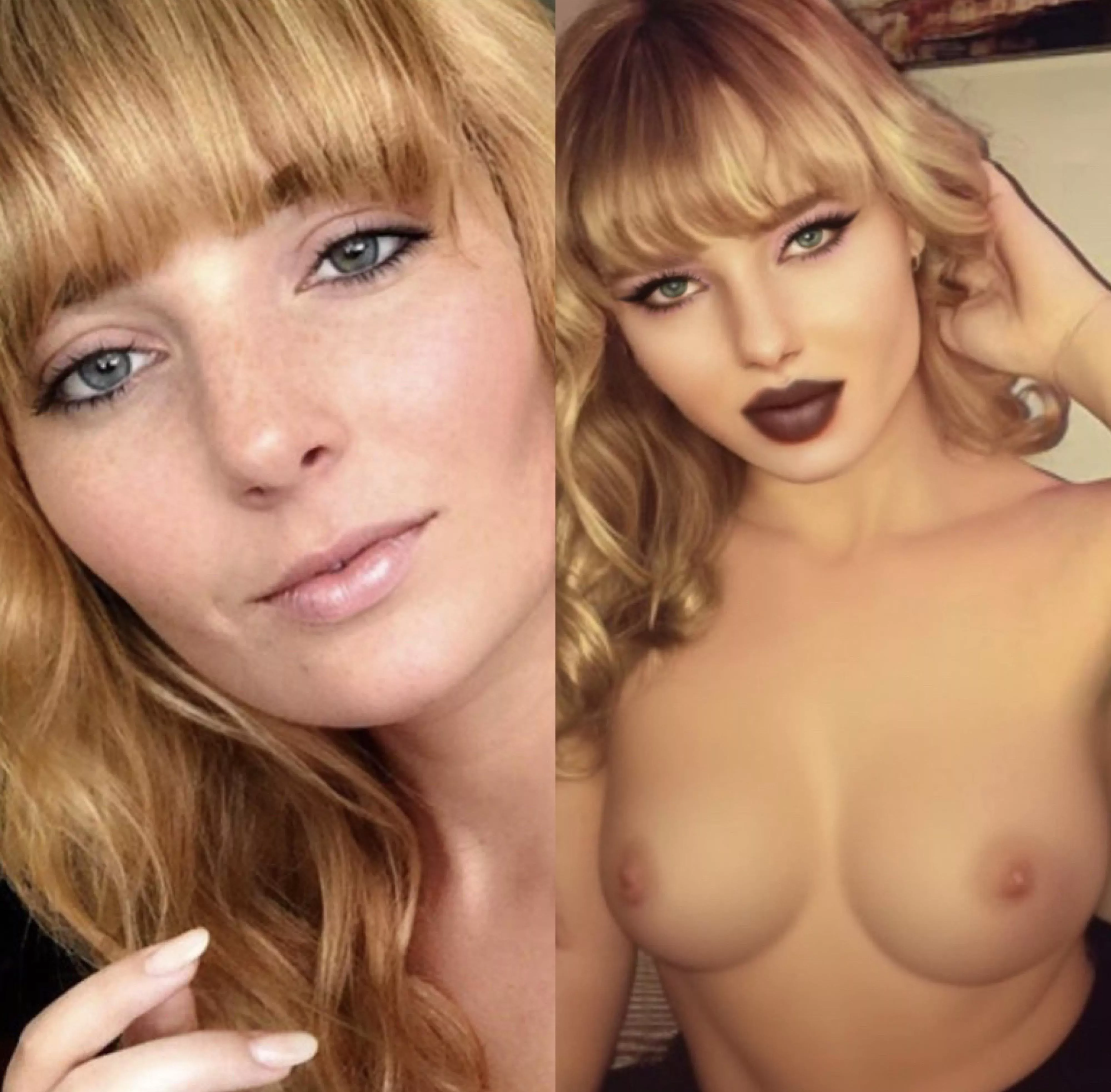 My goal is to look and become a living sex doll