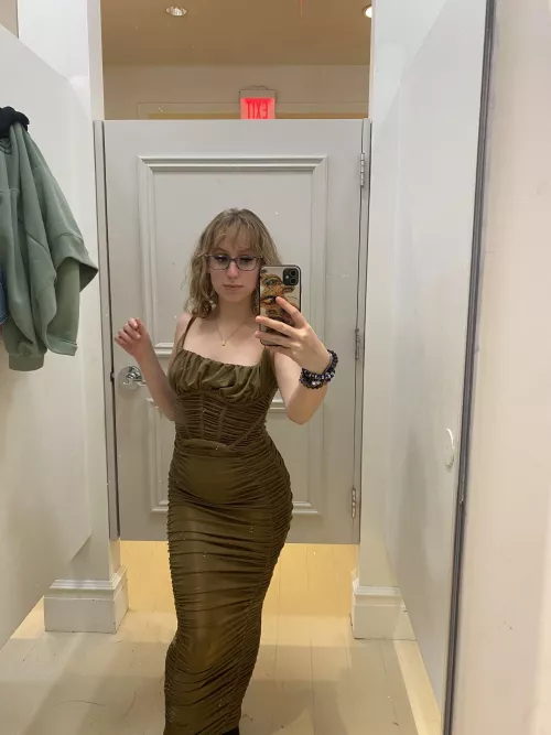 Normally like short dresses but I think the long one might be for the win