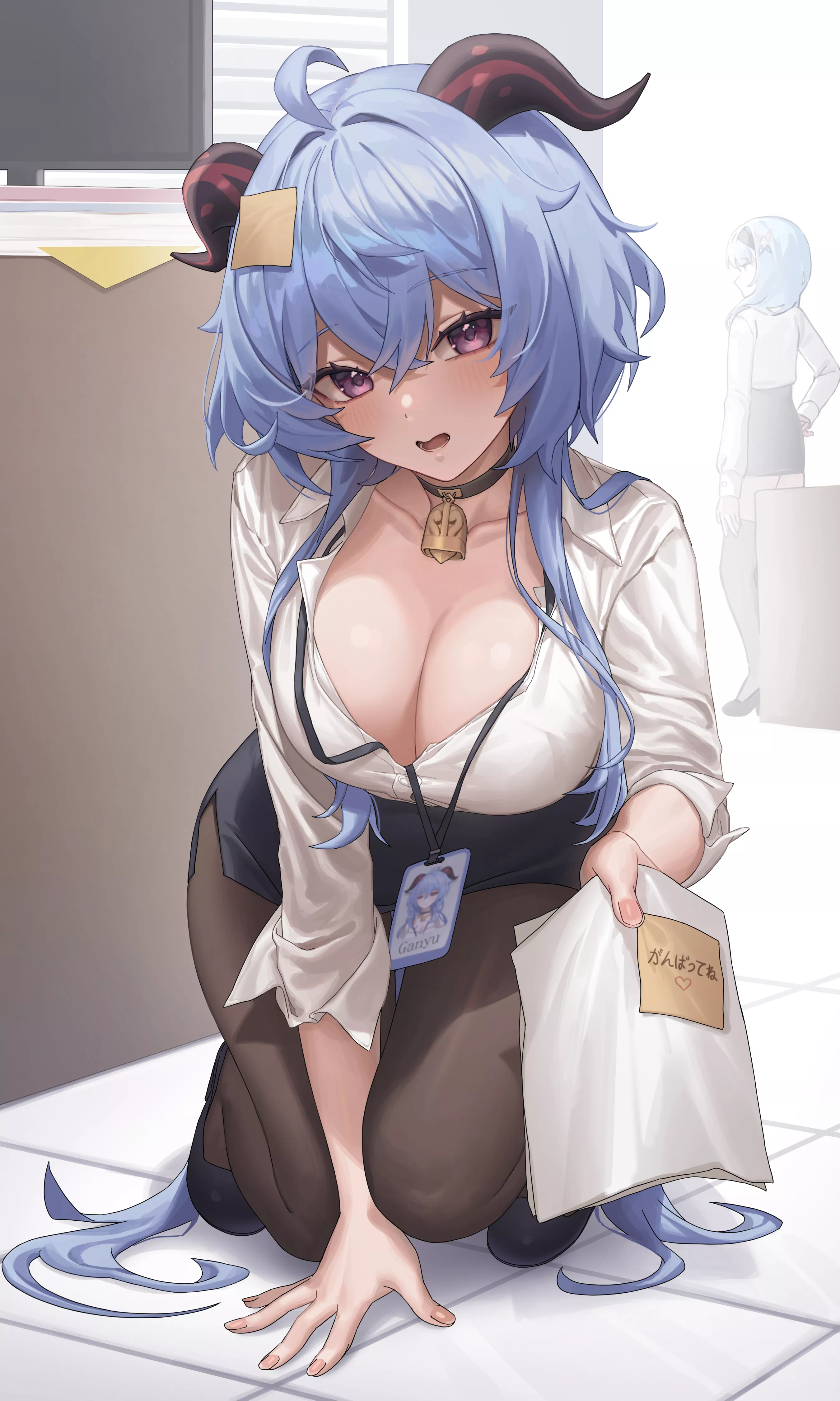 Office Ganyu [Genshin Impact]