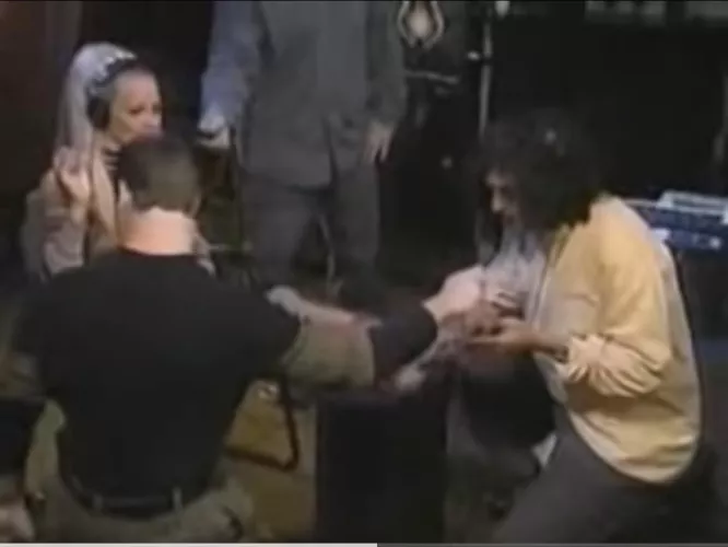 Pamela Anderson in the tickle chair one of the first things I ever seen on you tube