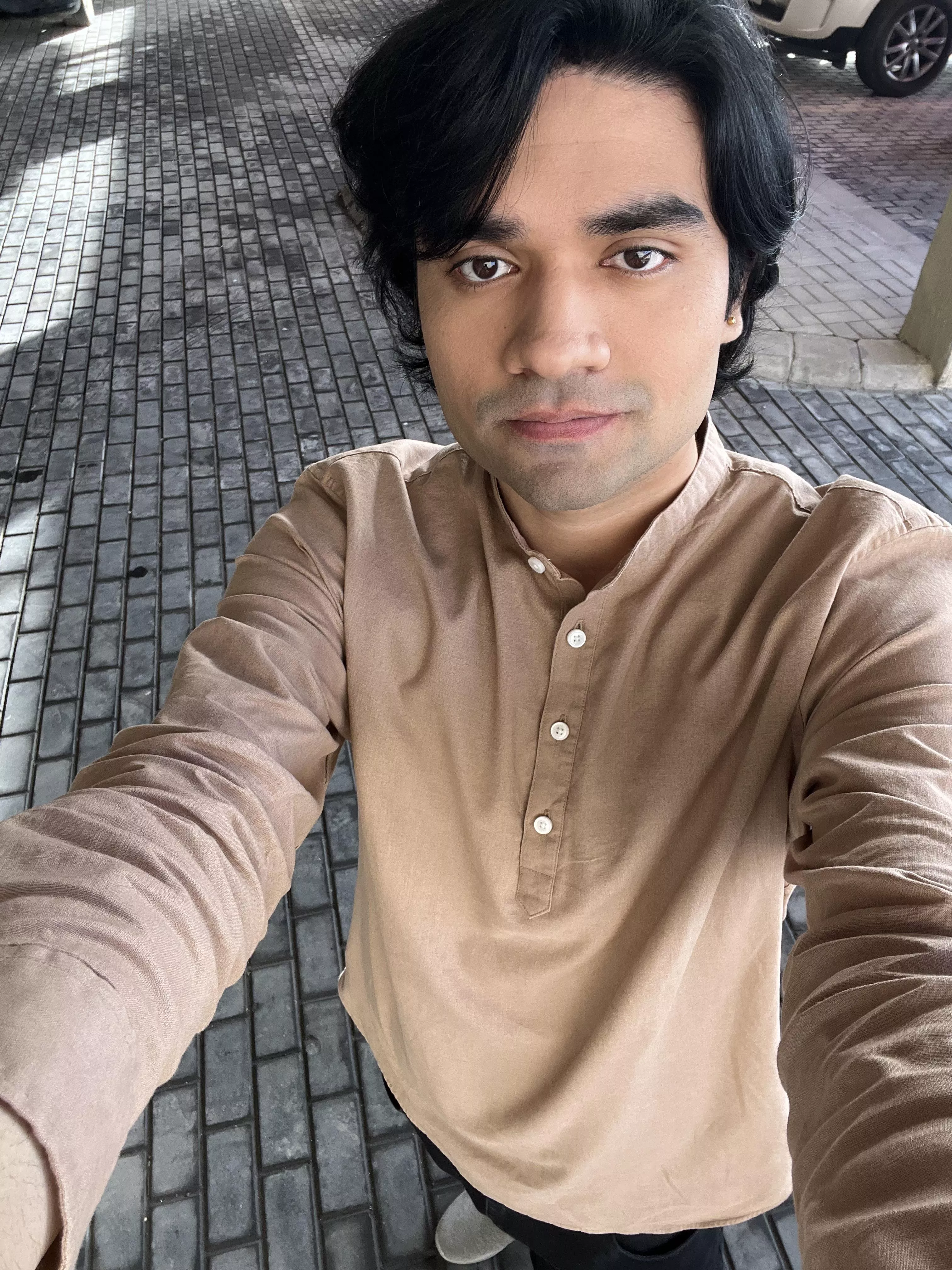 Quick selfie before I go to work