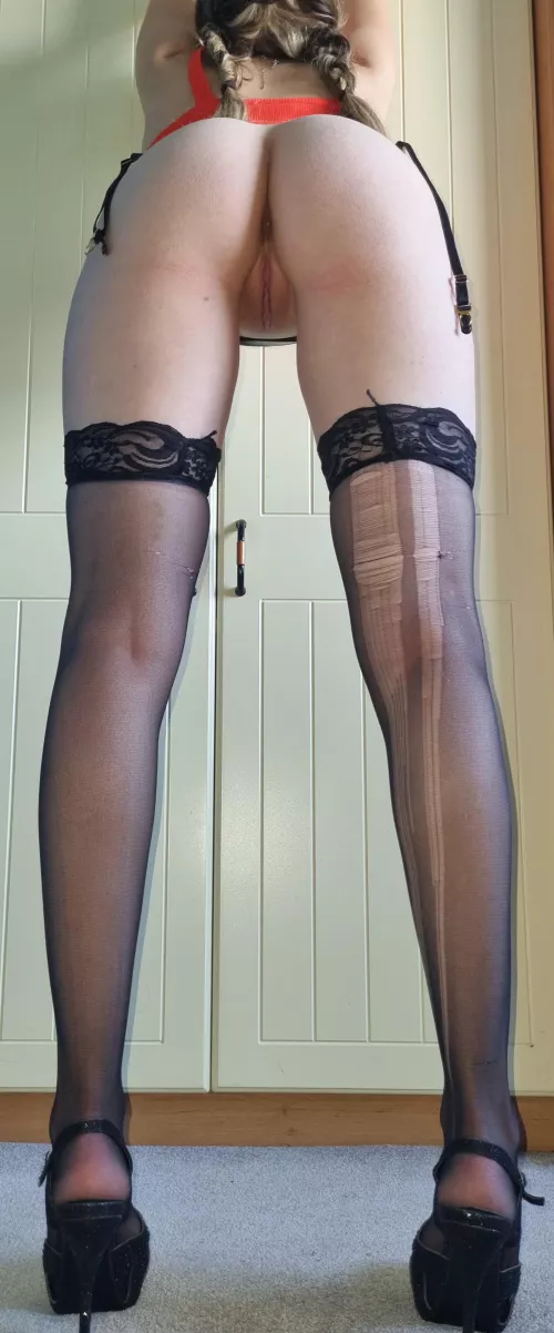 rip these ruined stockings off me and fuck me hard