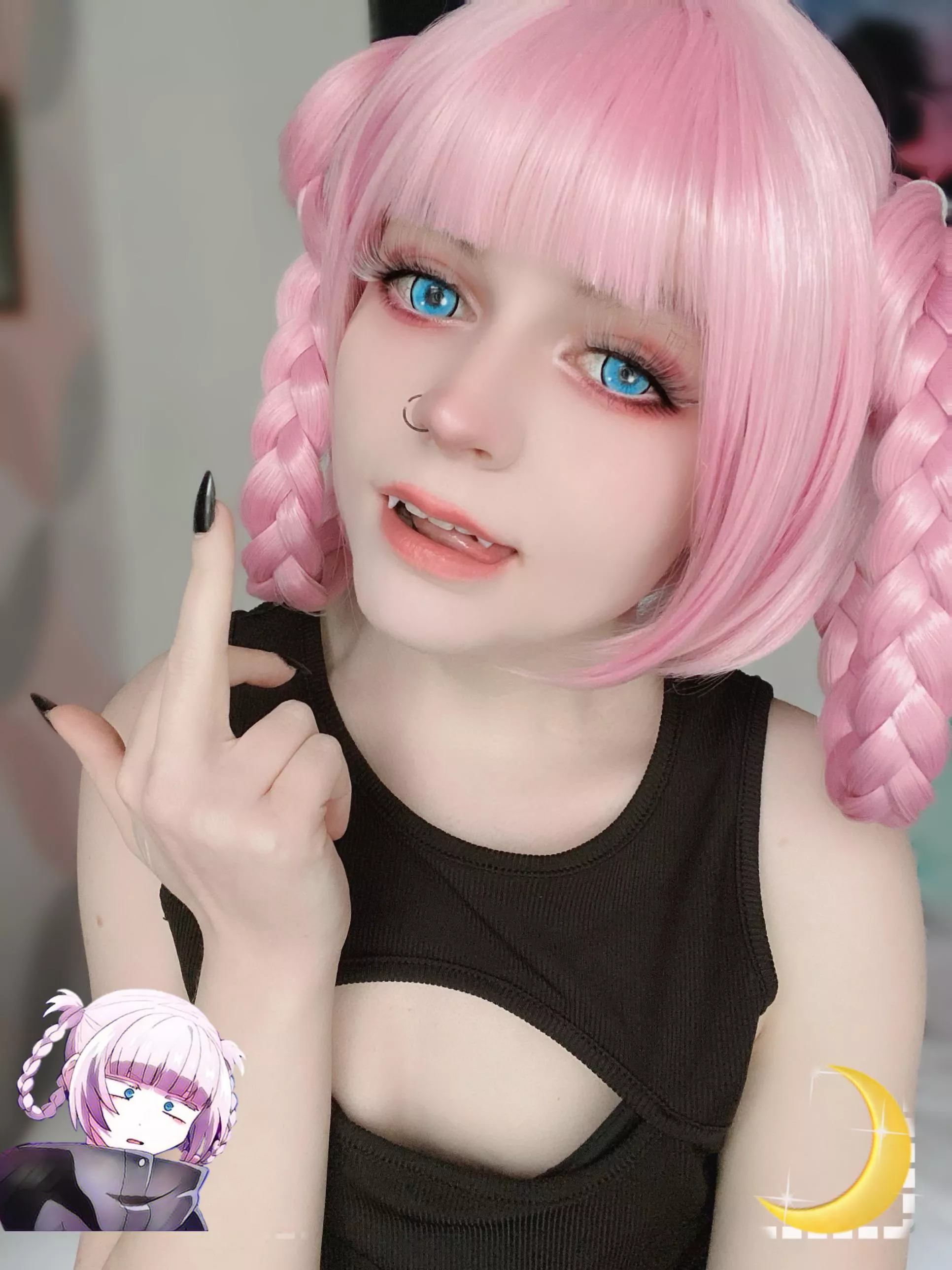 [self] Nazuna-chan by hyrulchic (call of the night)