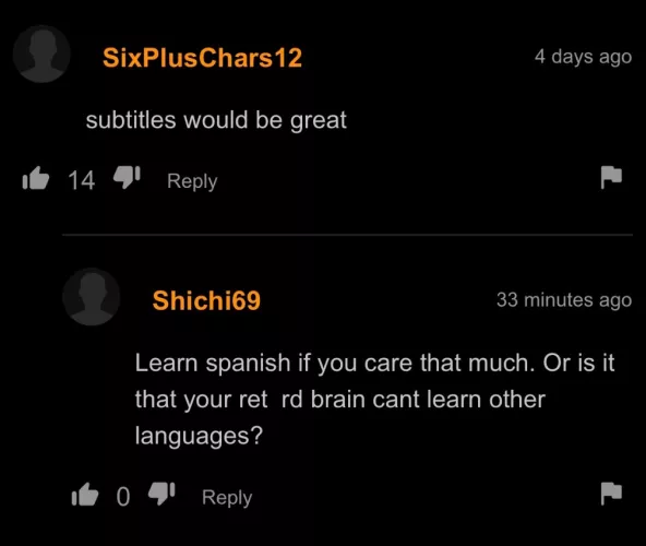 Sheesh. Guess his clarity hasn't hit yet